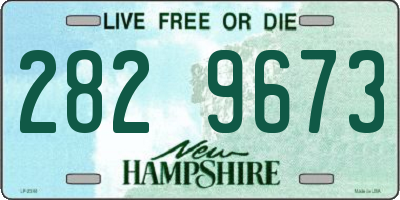 NH license plate 2829673