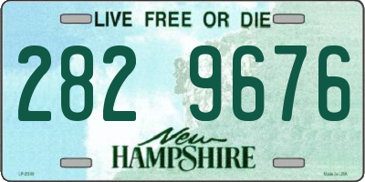 NH license plate 2829676