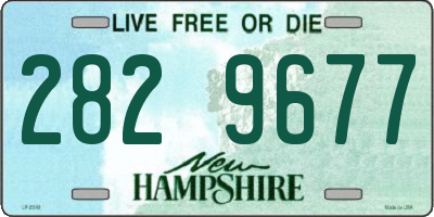 NH license plate 2829677