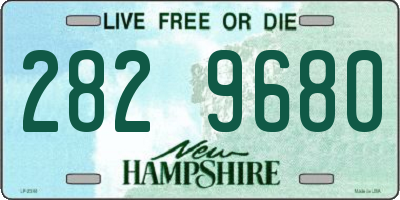 NH license plate 2829680