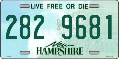 NH license plate 2829681