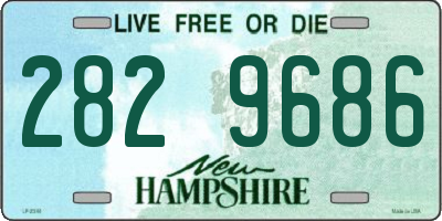 NH license plate 2829686