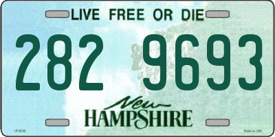NH license plate 2829693