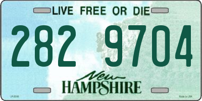NH license plate 2829704