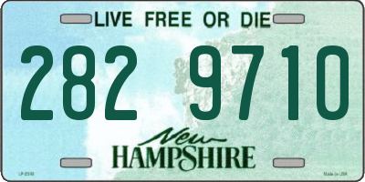 NH license plate 2829710