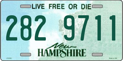 NH license plate 2829711