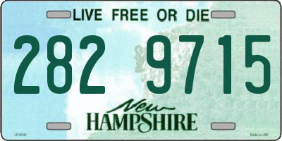 NH license plate 2829715