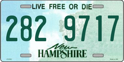 NH license plate 2829717