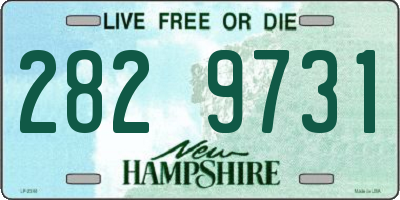 NH license plate 2829731