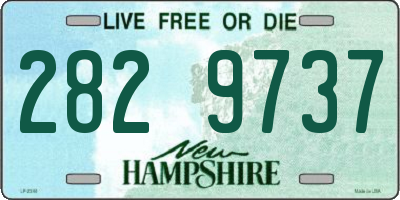 NH license plate 2829737