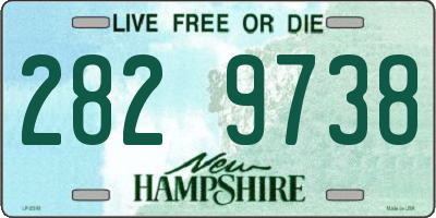 NH license plate 2829738