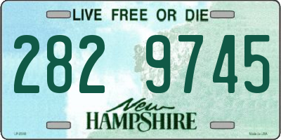 NH license plate 2829745
