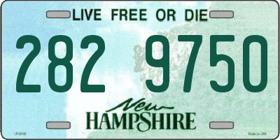 NH license plate 2829750