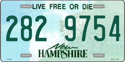 NH license plate 2829754