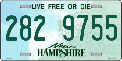 NH license plate 2829755