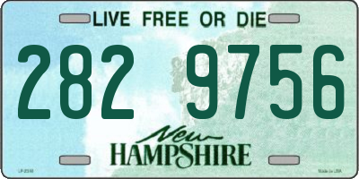 NH license plate 2829756