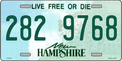 NH license plate 2829768