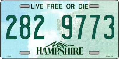 NH license plate 2829773
