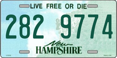 NH license plate 2829774