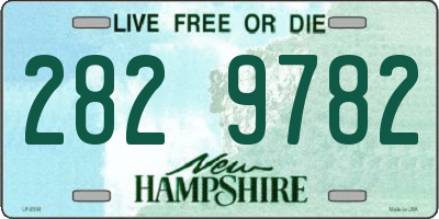 NH license plate 2829782