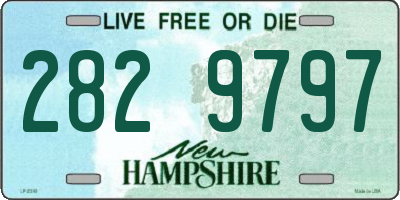 NH license plate 2829797
