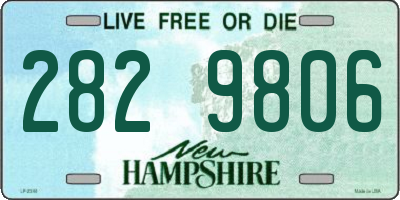 NH license plate 2829806