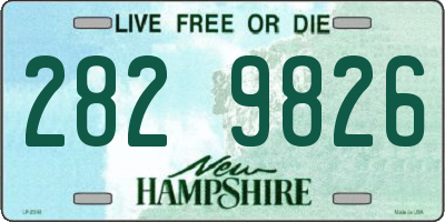 NH license plate 2829826