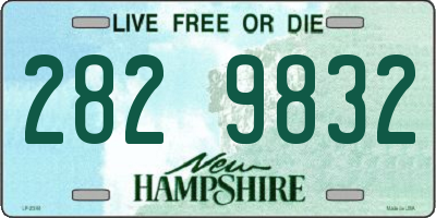 NH license plate 2829832