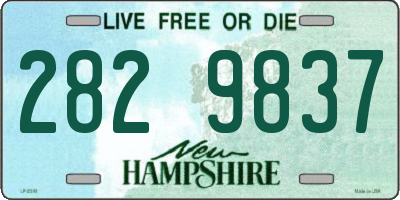 NH license plate 2829837
