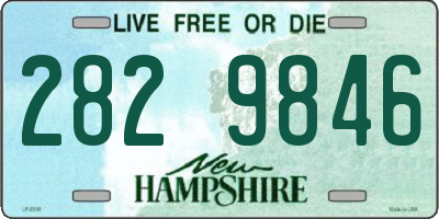 NH license plate 2829846