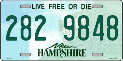 NH license plate 2829848