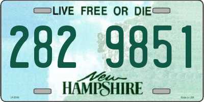 NH license plate 2829851