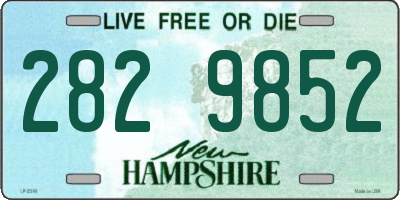 NH license plate 2829852
