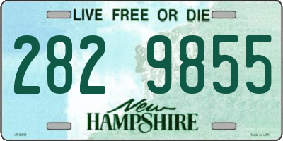 NH license plate 2829855