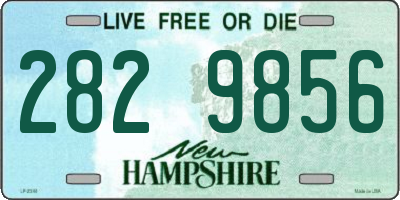 NH license plate 2829856
