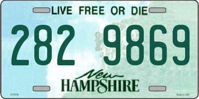 NH license plate 2829869