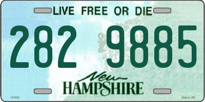 NH license plate 2829885