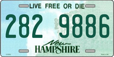 NH license plate 2829886