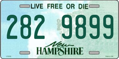 NH license plate 2829899