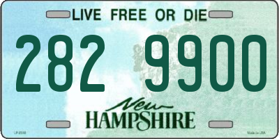 NH license plate 2829900