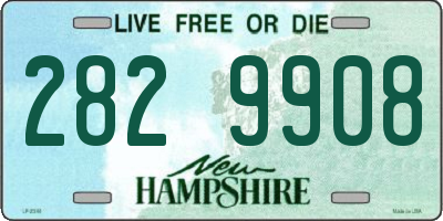 NH license plate 2829908