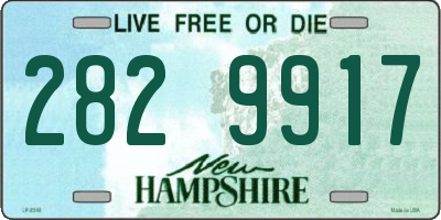 NH license plate 2829917