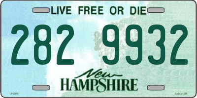 NH license plate 2829932