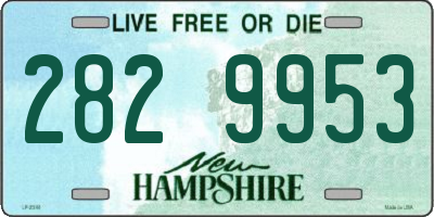 NH license plate 2829953