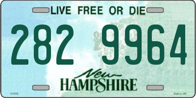 NH license plate 2829964