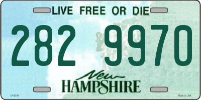 NH license plate 2829970