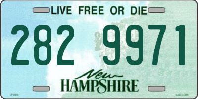 NH license plate 2829971