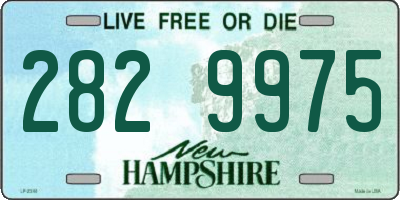 NH license plate 2829975