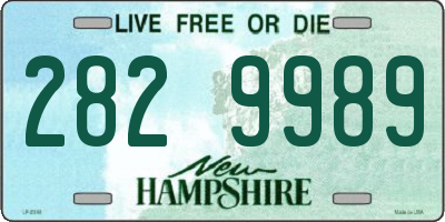 NH license plate 2829989