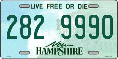 NH license plate 2829990